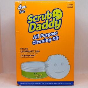 Scrub Daddy All Purpose Cleaning Kit Set of 2 NIB